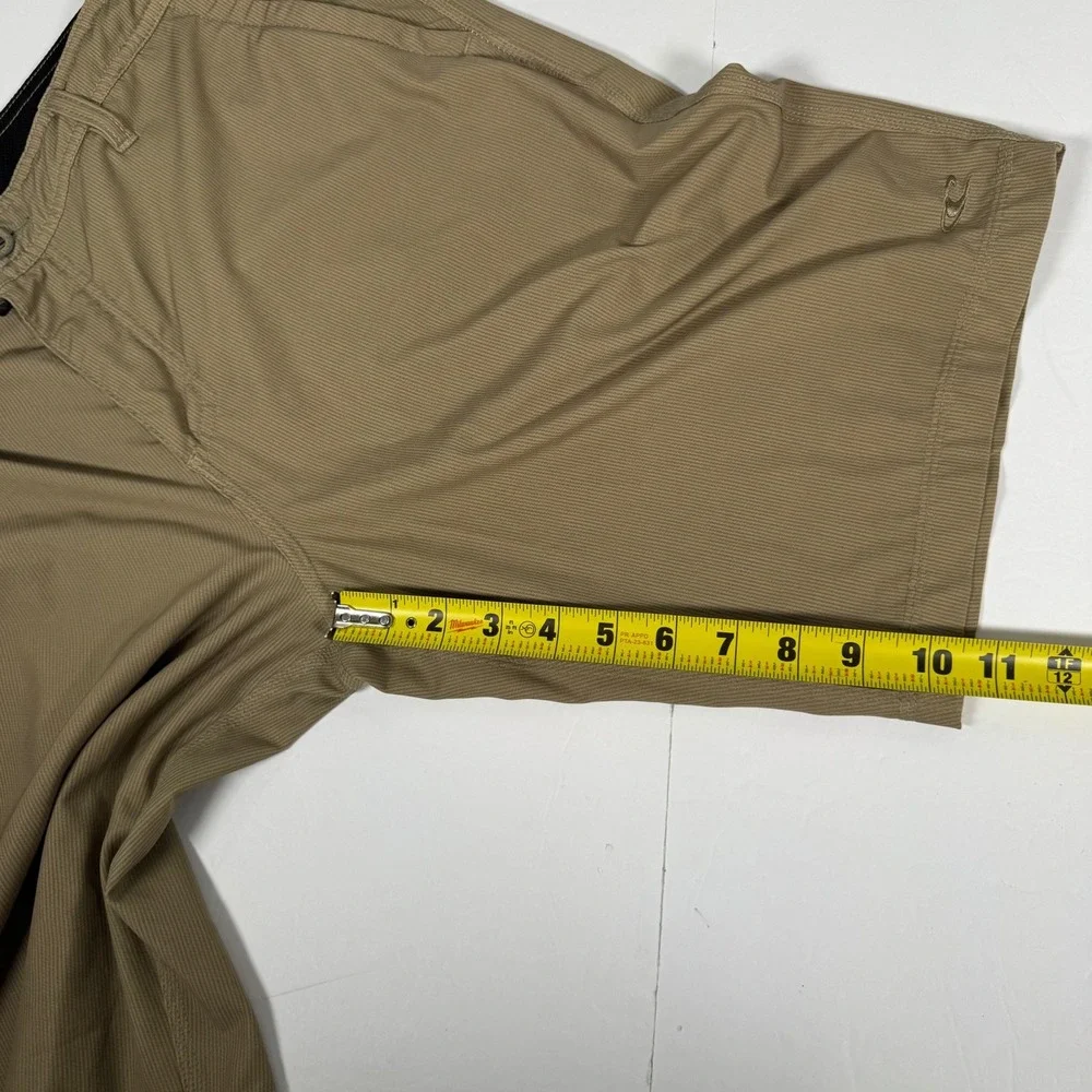 O'Neill Hybrid Shorts Mens 32 Tan Brown Stretch Boardshorts Surf Skate Beach